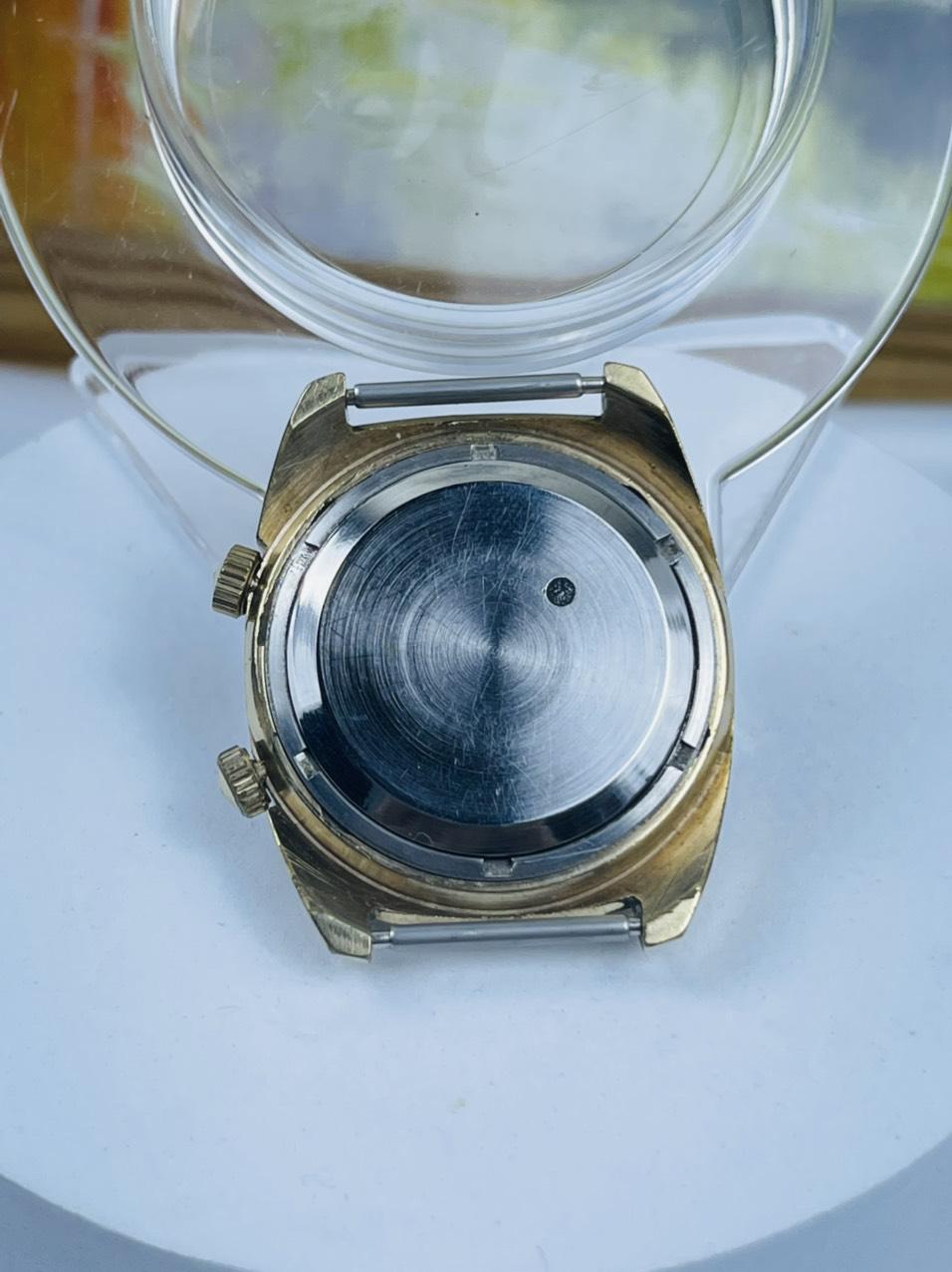 Đồng hồ chuông reo Poljot 18 jewels mặt xanh đen