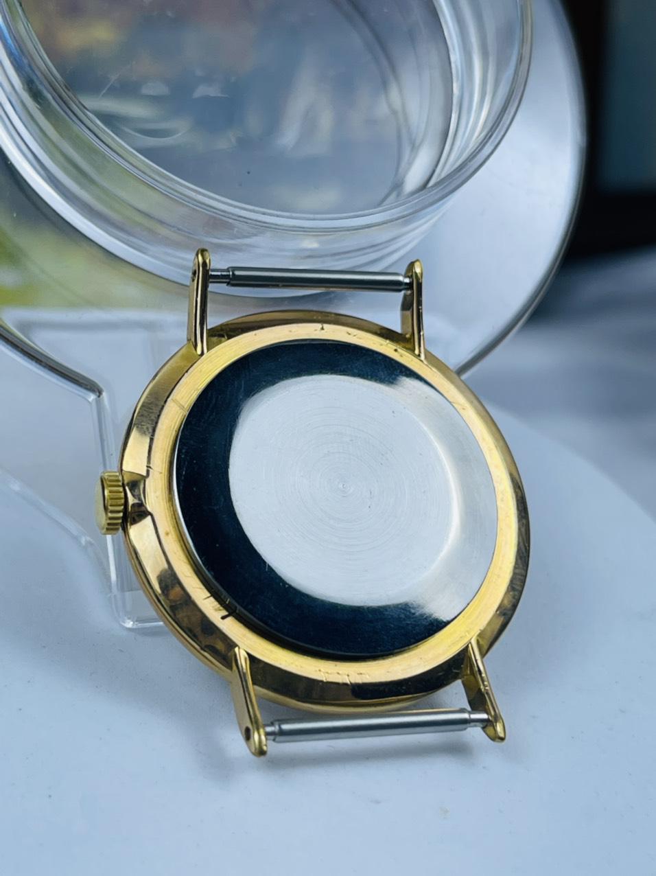 Đồng hồ Poljot 16 jewels bát úp Au20 cọc số vạch