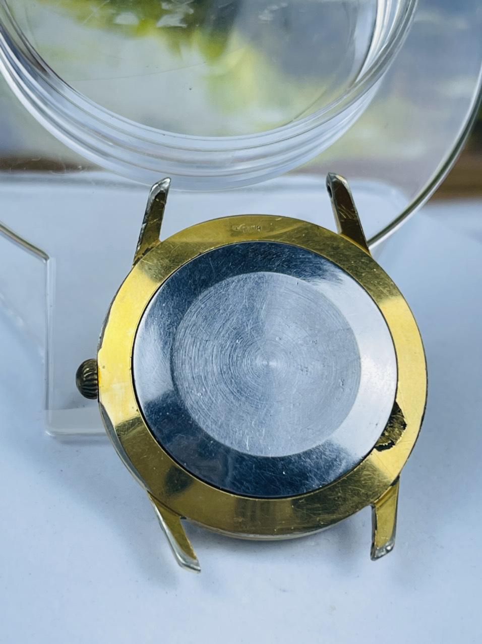 Đồng hồ Poljot 16 jewels bát úp Au20 huyền thoại mặt đen bao công