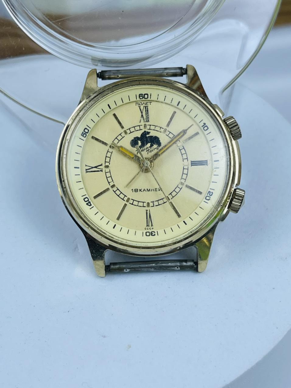 Đồng hồ Poljot chuông reo 18 chân kính