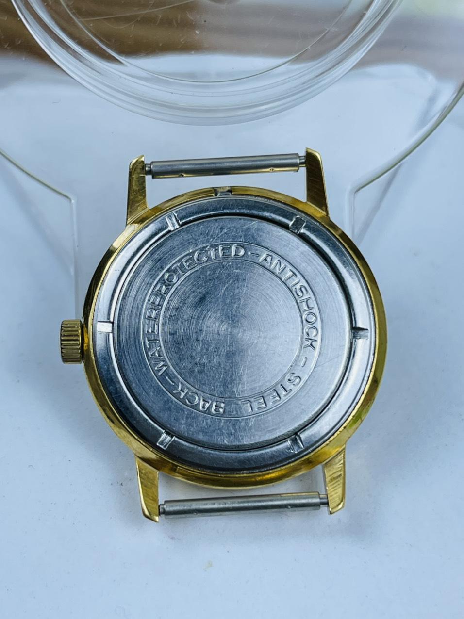 Đồng hồ Poljot 17 jewels máy cơ cót bọc vàng hiếm có