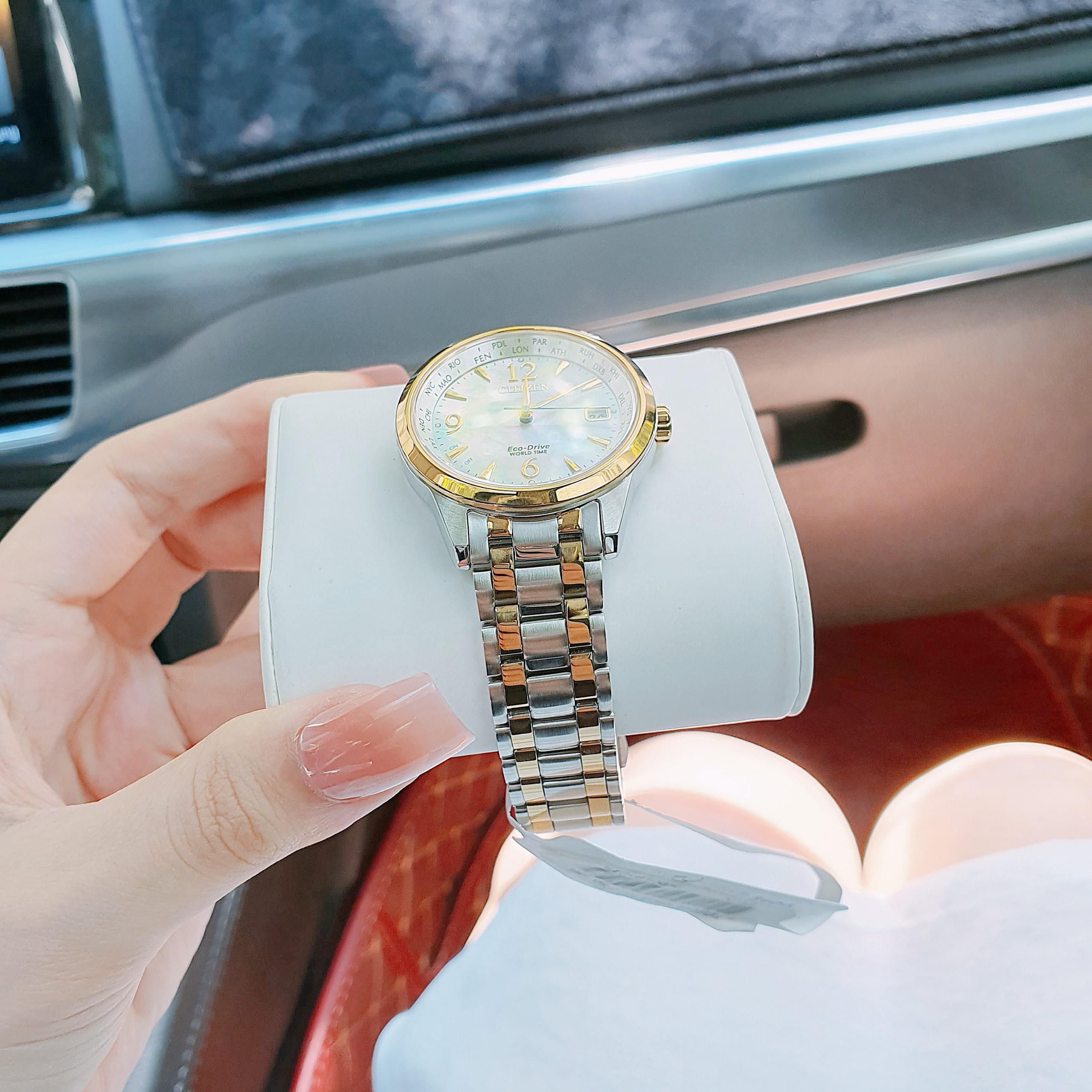 Đồng hồ CITIZEN A-T World Time FC8004 -54D