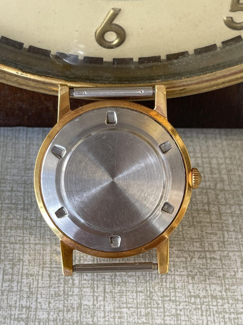 POLJOT - Đồng hồ cổ bọc vàng Au nguyên rin nguyên bản được chuyển trực tiếp từ Nga