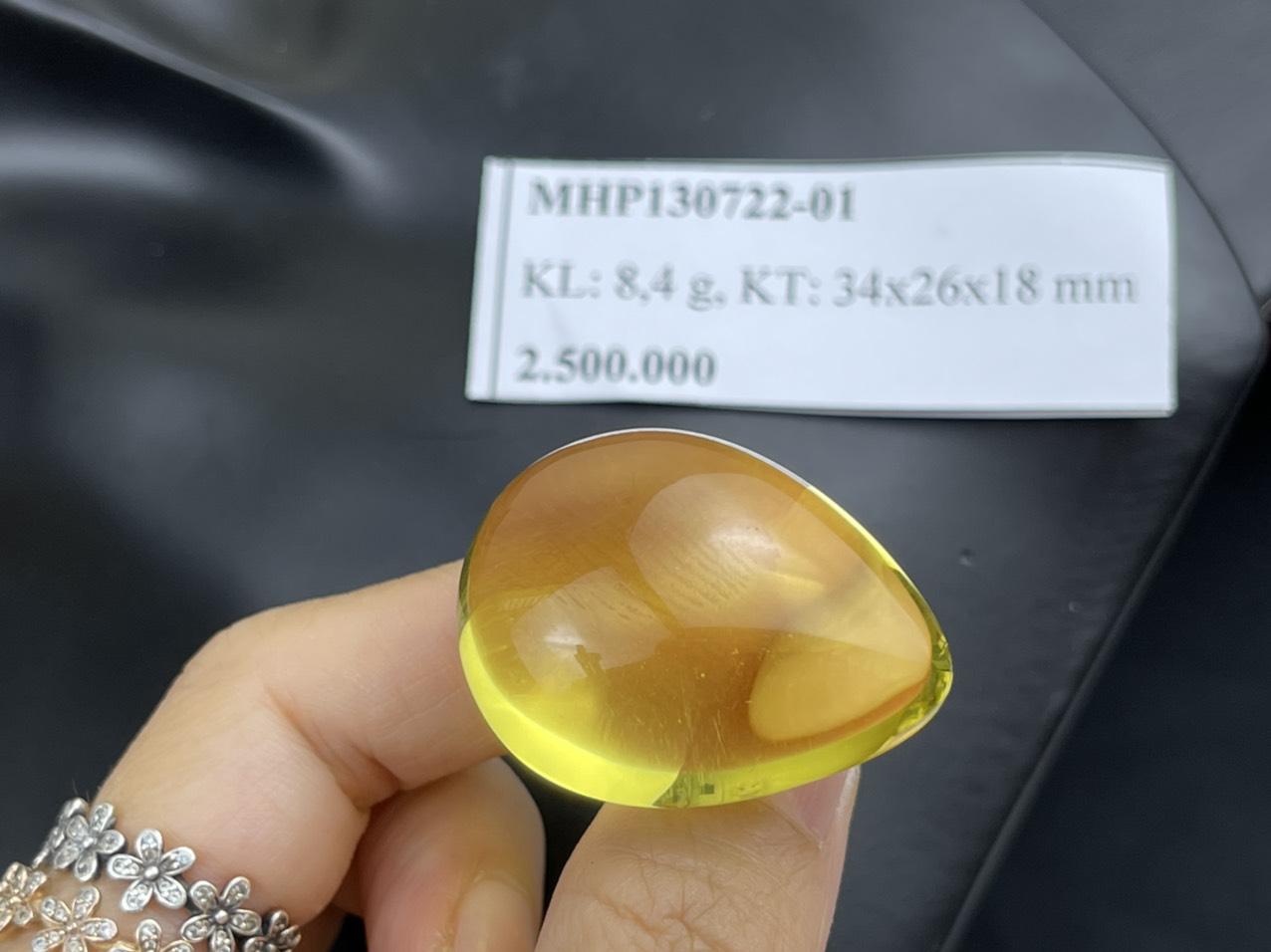 Đá hổ phách vàng MHP130722-01