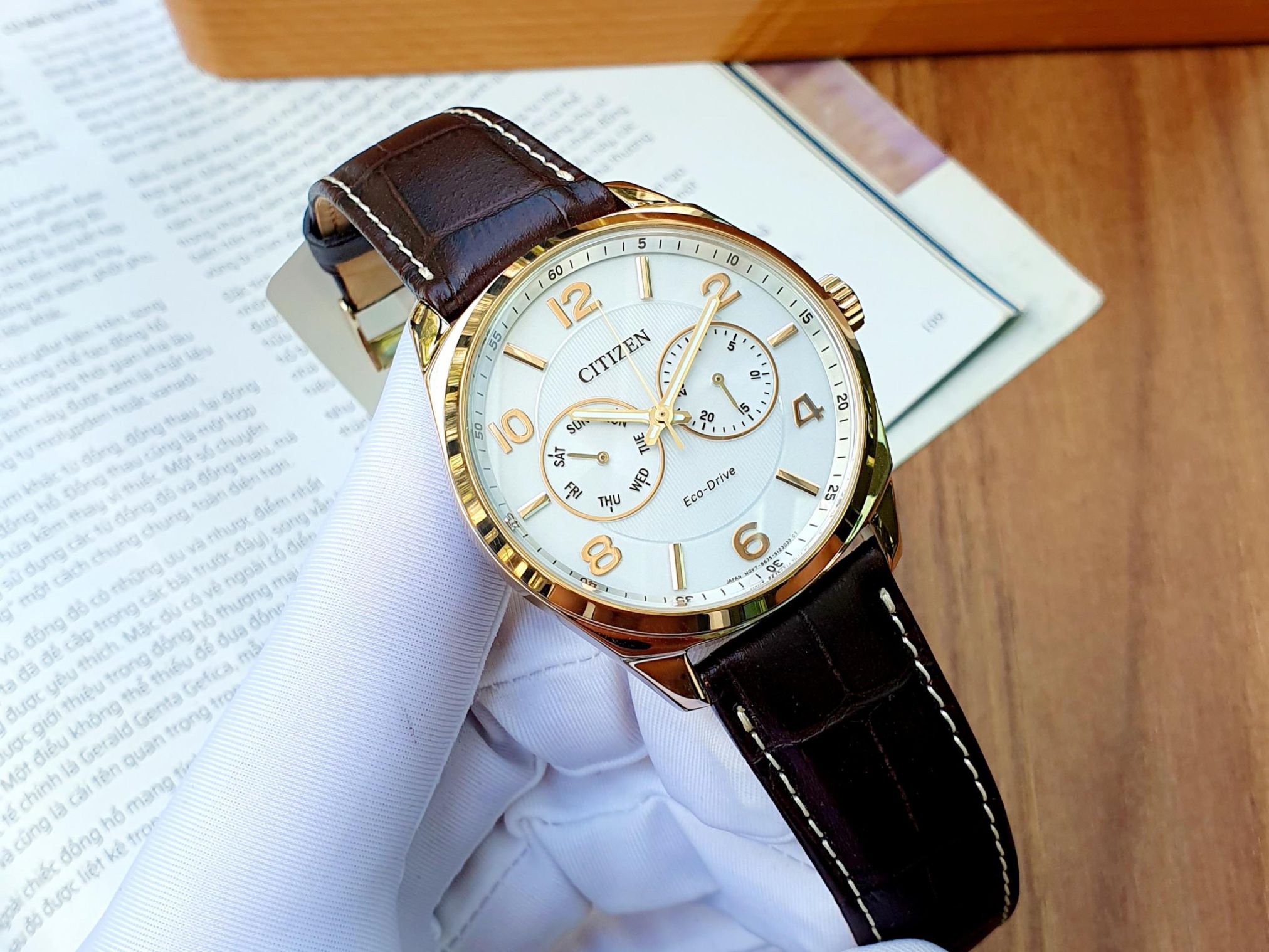 Đồng hồ Citizen Eco- Drive AO9023-01A