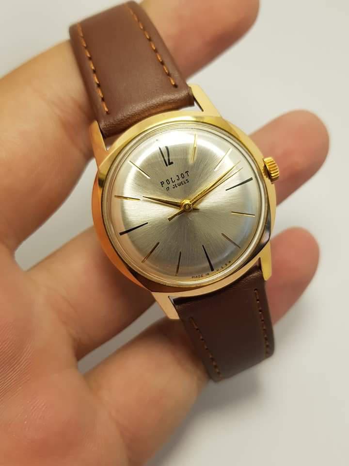 Russian Watch vintage Poljot vostok 17 jewels Au20