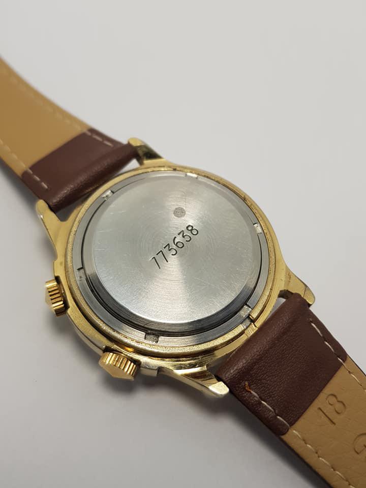 Poljot Watches 18 jewels chuông reo tê tái bọc vàng Liên Xô