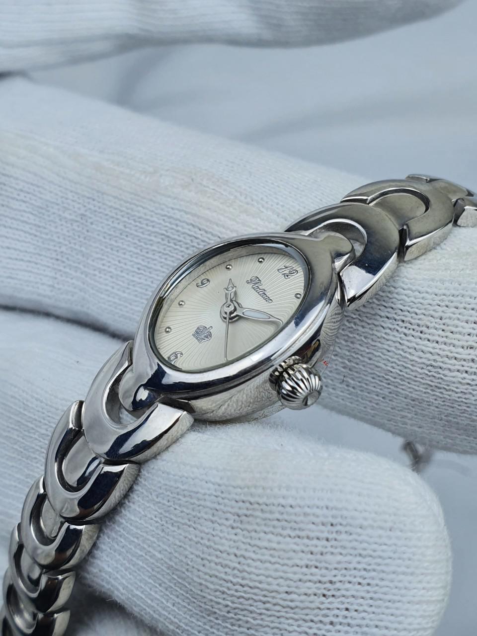 Đồng hồ bạc đúc nguyên khối Platinor Watch 252142