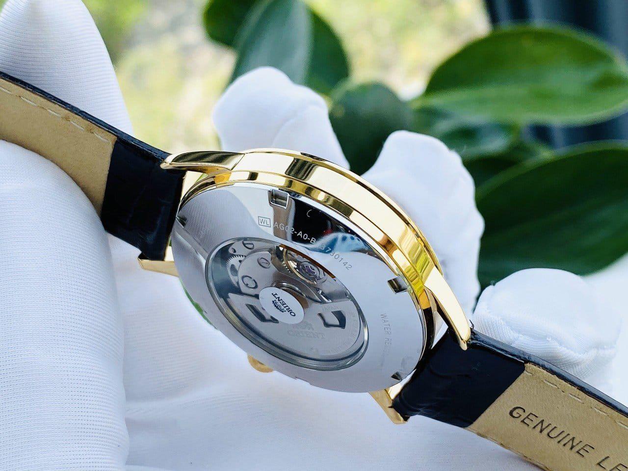 Đồng hồ Orient Automatic Esteem Gen 2 Gold FAG02003W0 Vỏ Gold