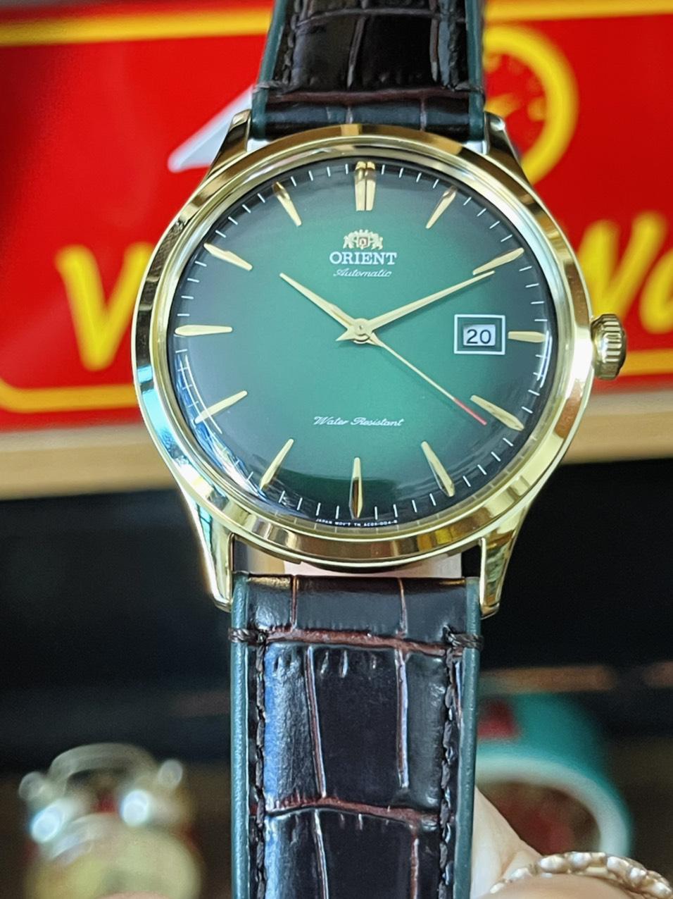 Orient Elegant 147-FAC08002F0 - Orologio Meccanico Automatico Uomo, Cassa Acciaio 42mm, Made In Japan
