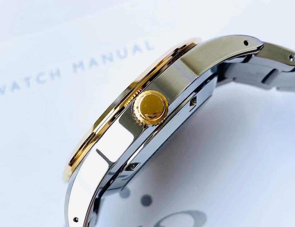 Đồng hồ SEIKO Date Day Automatic Demi Gold SARV004 MADE IN JAPAN
