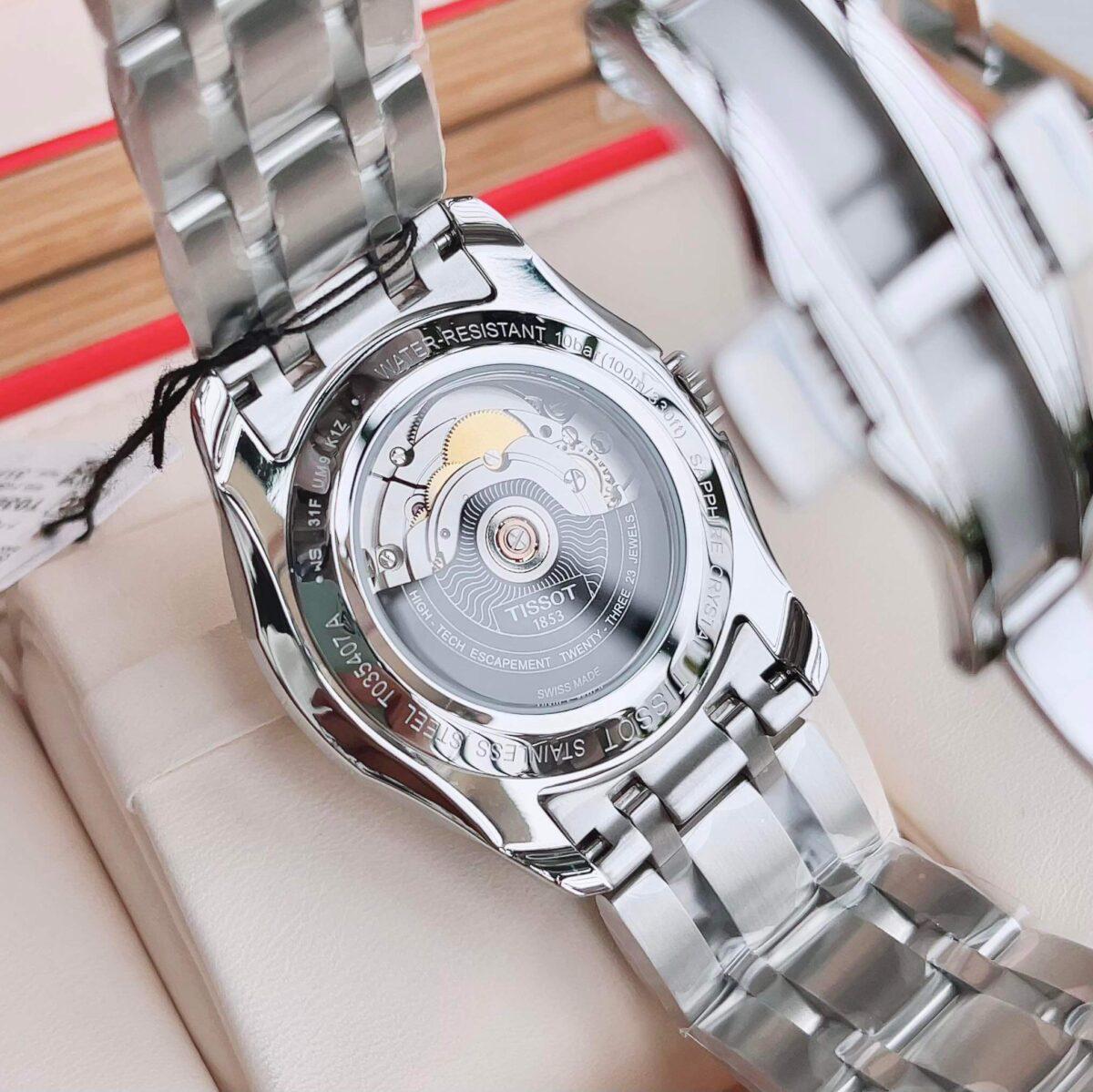 Đồng hồ Tissot Couturier DayDate White - T035.407.11.031.01