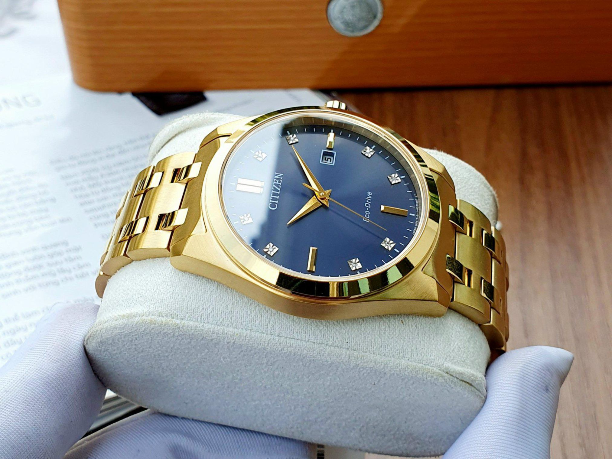 Đồng hồ Citizen Eco-drive Corso Diamond BM7103-51L