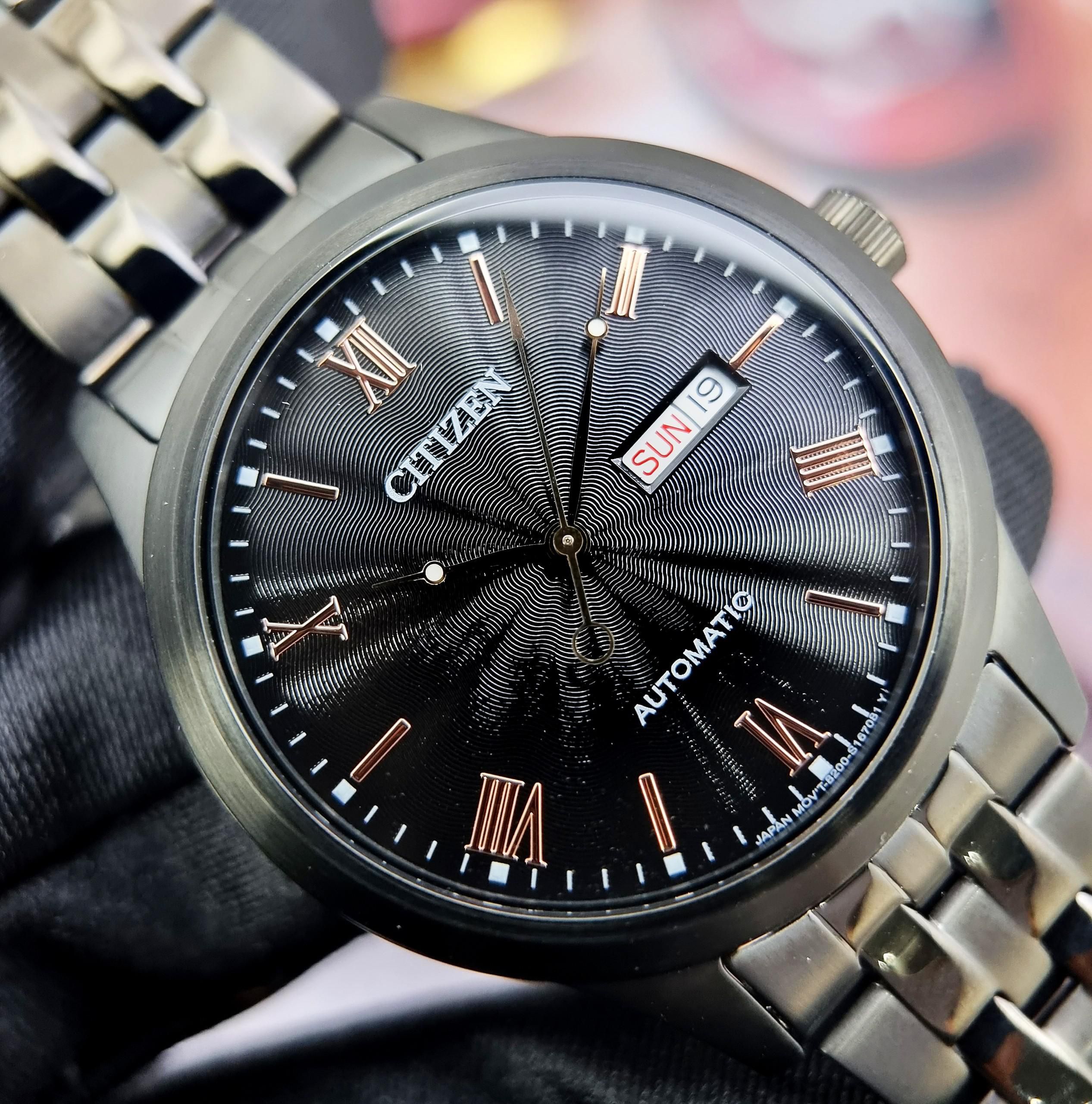 Đồng Hồ Citizen Automatic Sapphire NH7505-84E