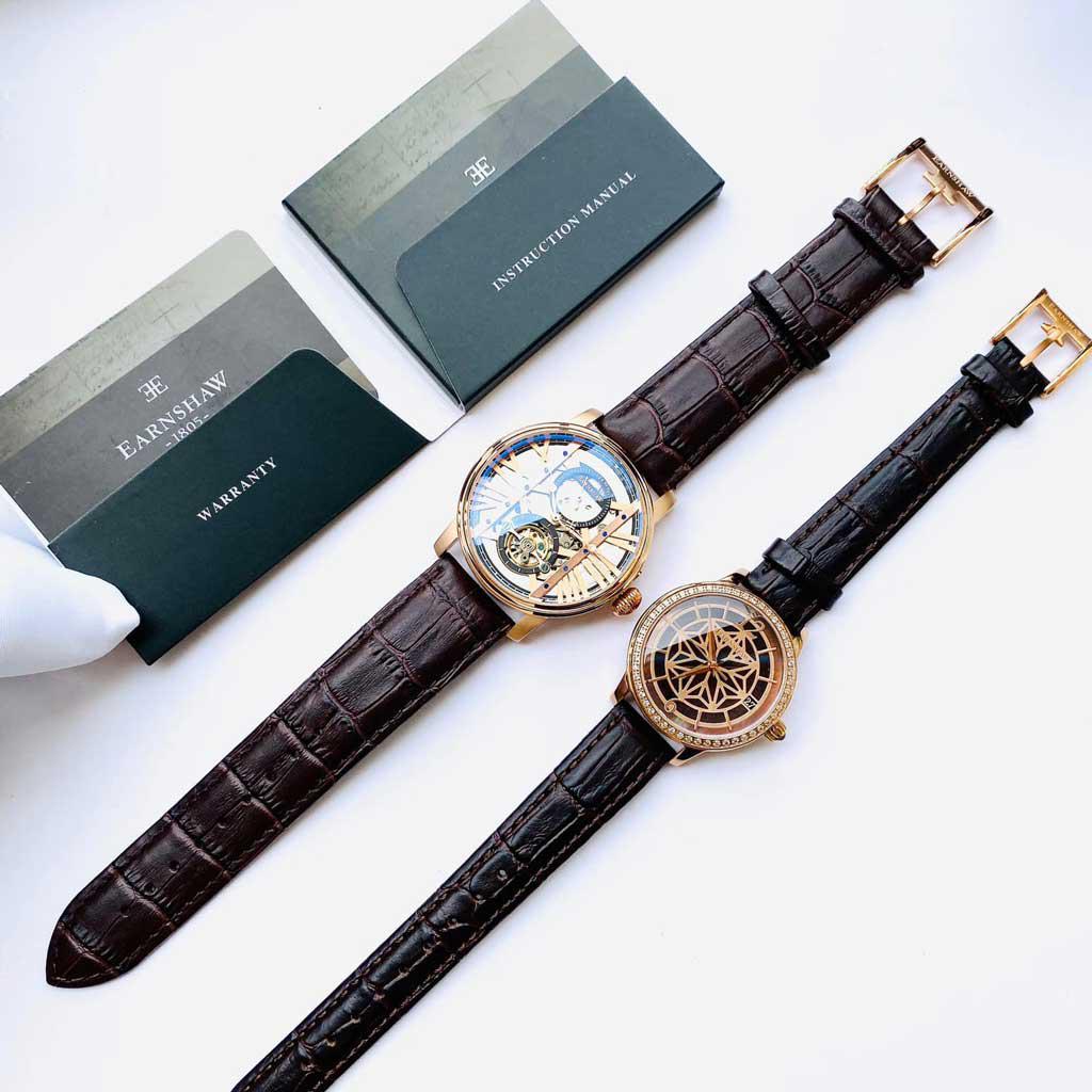 Đồng Hồ Cặp Đôi Thomas Earnshaw ES-8095-03 và ES-8064-02