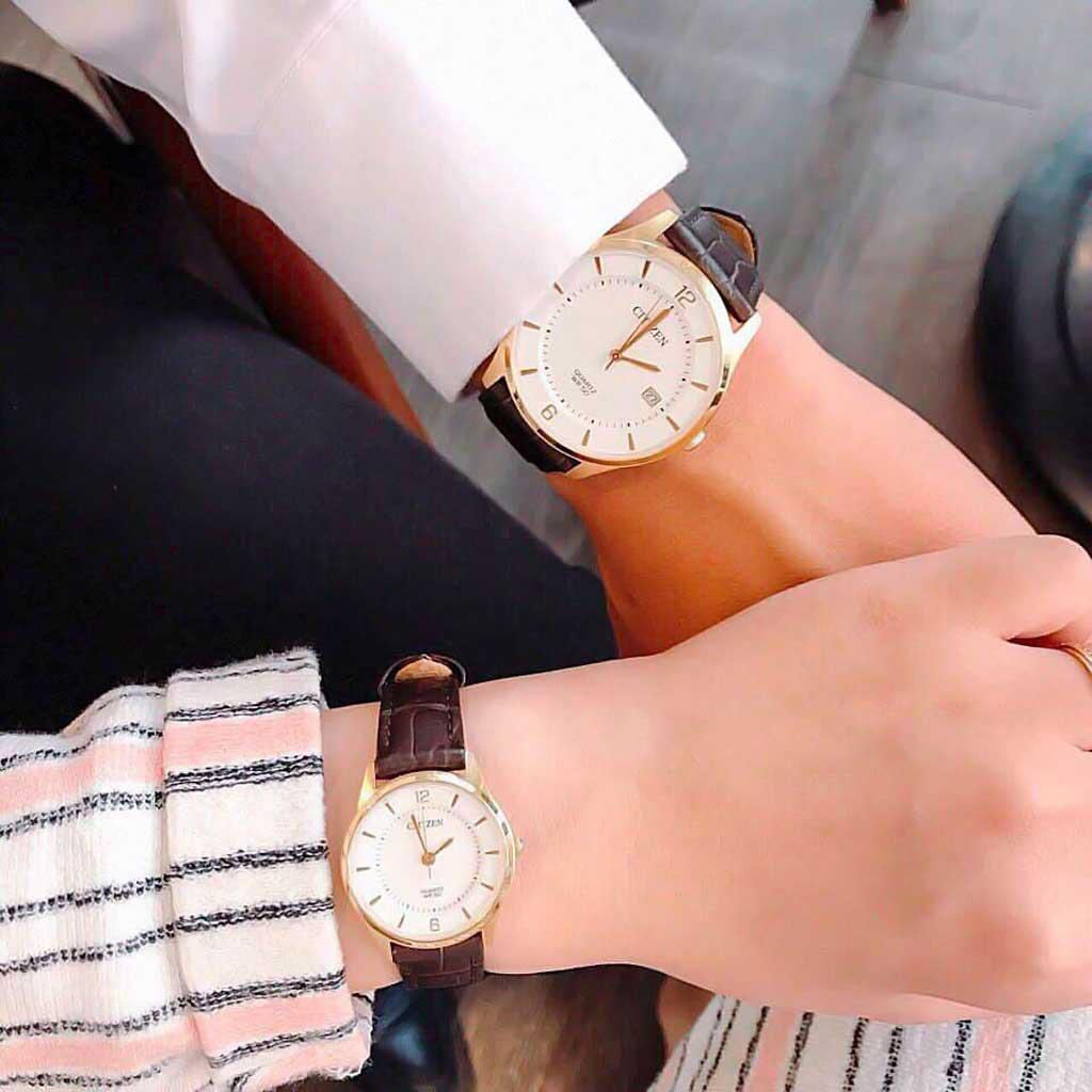 Đồng Hồ Cặp Nam Nữ Citizen BD0043-08B và ER0203-00B