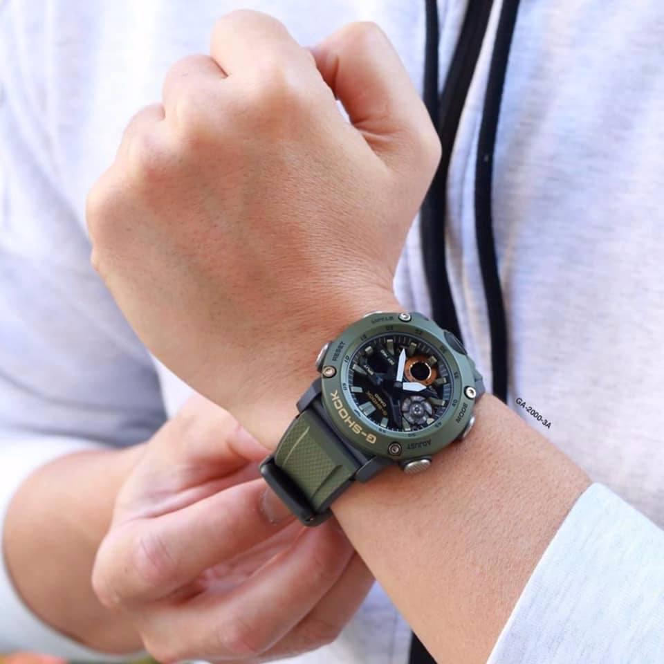 Đồng Hồ Casio G-Shock GA-2000-3A Chính Hãng