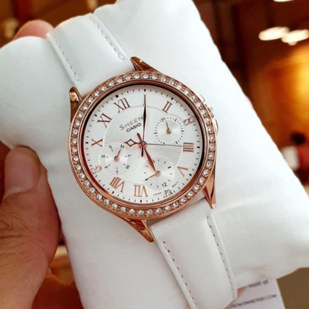 Đồng Hồ Casio Sheen SHE-3062PGL-7A Chính Hãng