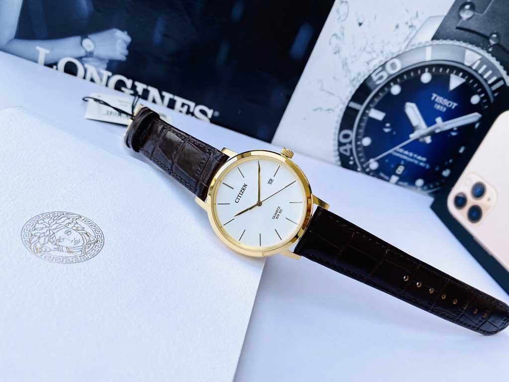 Đồng Hồ Citizen Nam BI5072-01A Dây Da 40mm Chính Hãng