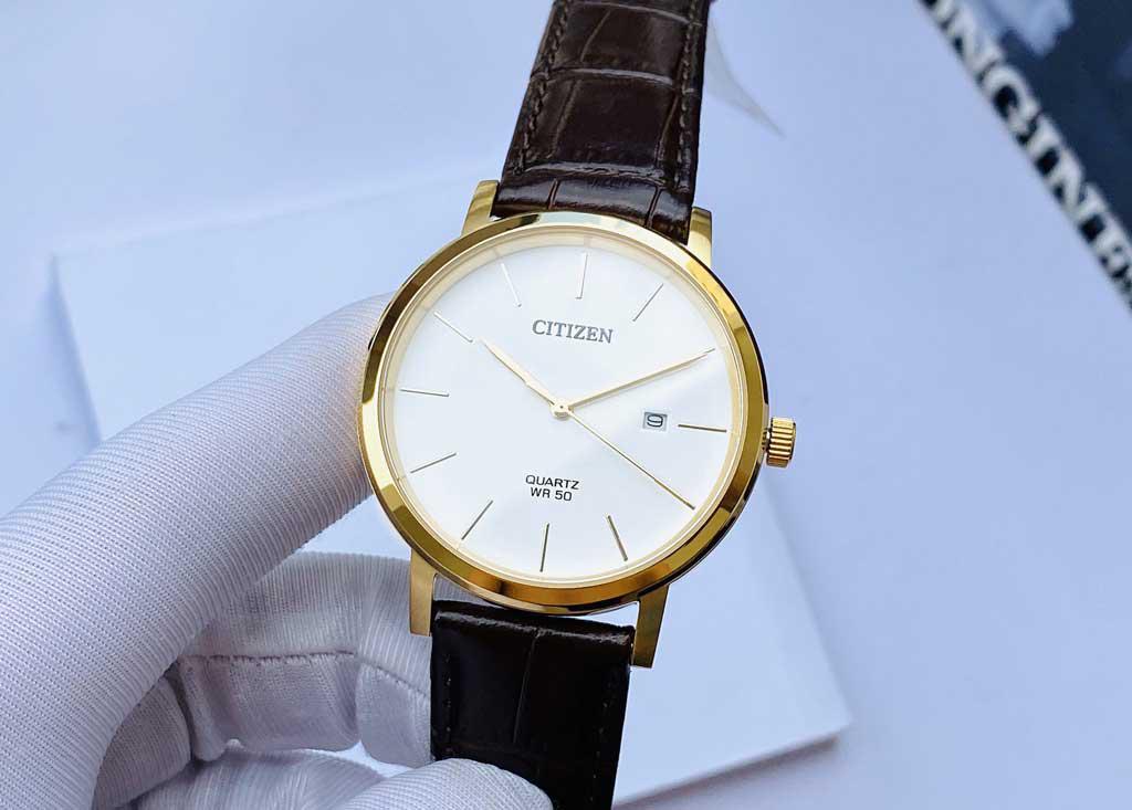 Đồng Hồ Citizen Nam BI5072-01A Dây Da 40mm Chính Hãng