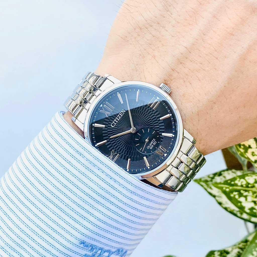 Đồng Hồ Citizen Nam Dây Kim Loại Quartz BE9170-72E