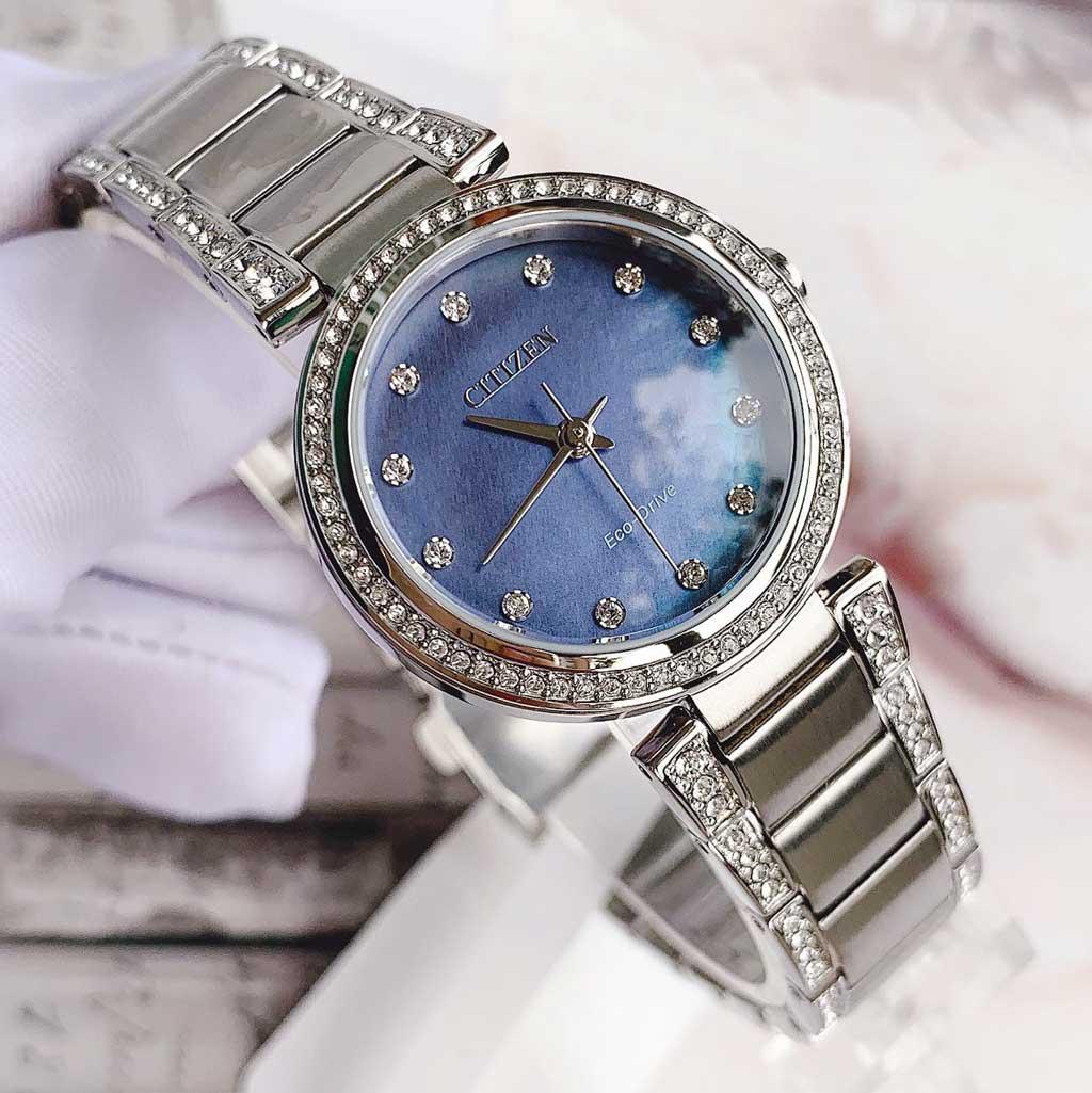 Đồng Hồ Citizen Nữ Eco-Drive EM0840-59N Chính Hãng