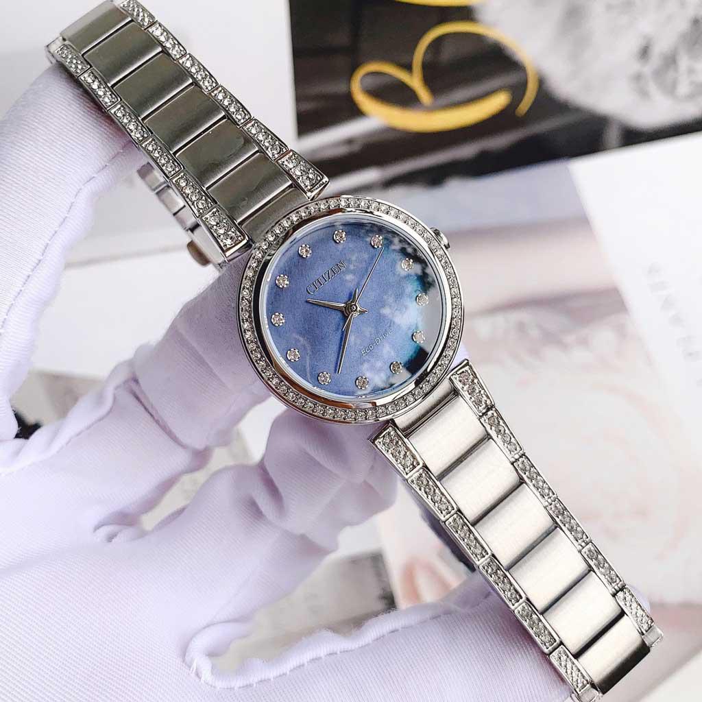 Đồng Hồ Citizen Nữ Eco-Drive EM0840-59N Chính Hãng
