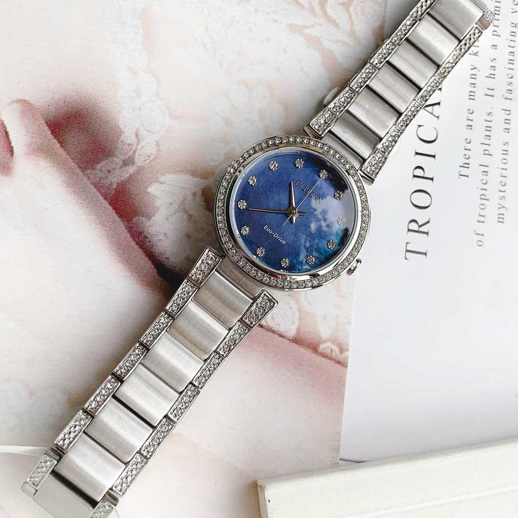 Đồng Hồ Citizen Nữ Eco-Drive EM0840-59N Chính Hãng