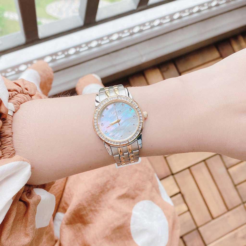Đồng Hồ Citizen Nữ EM0774-51D Chính Hãng