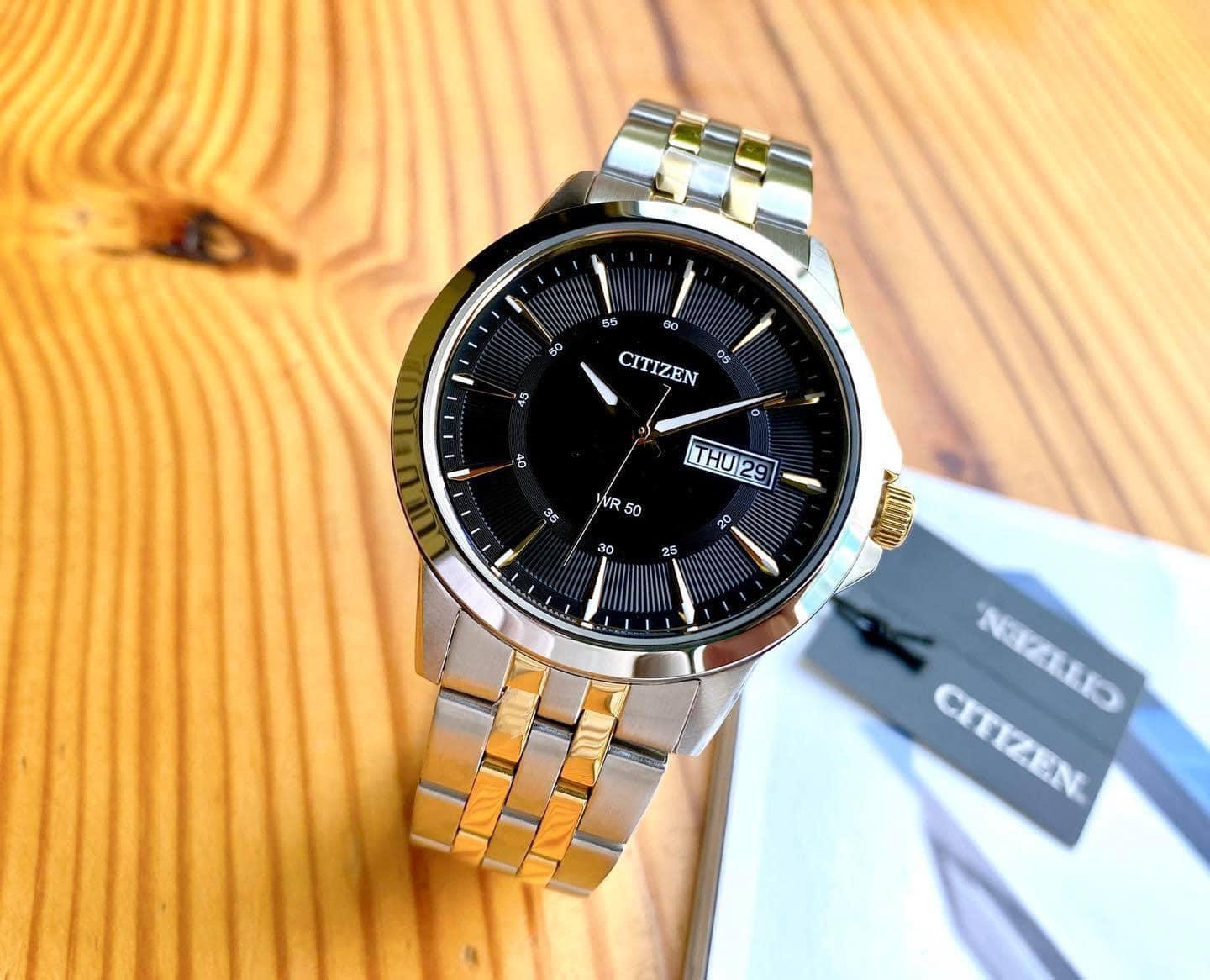 Đồng Hồ Đôi Citizen BF2018-55E và EQ0608-55E Chính Hãng