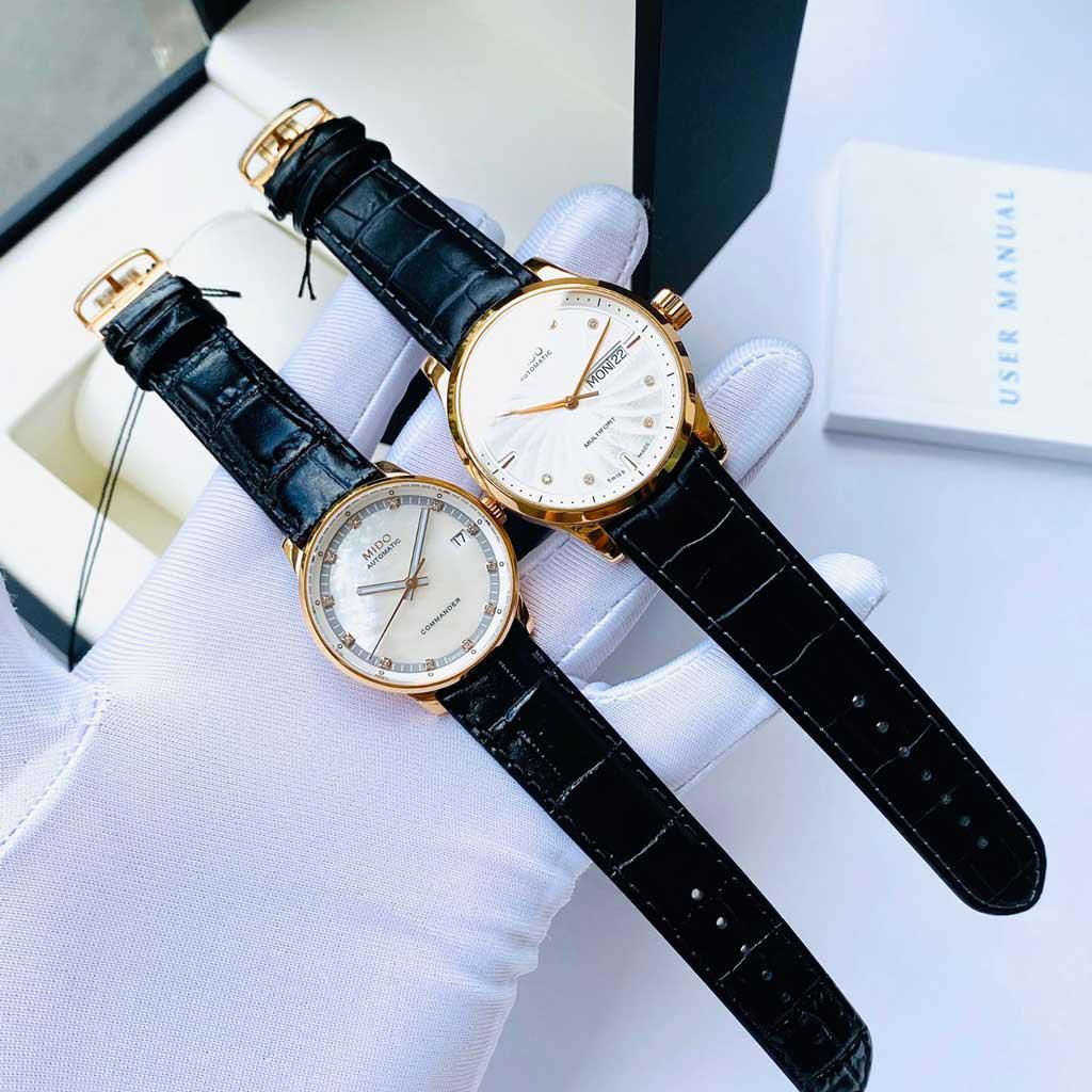 Đồng Hồ Đôi Mido M0058303603680&M0162073611600 Chính Hãng