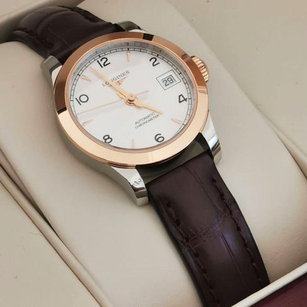 Đồng Hồ Longines Record L2.320.5.76.2 L23205762 Chính Hãng