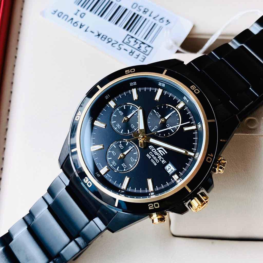 Đồng Hồ Nam Casio Edifice EFR-526BK-1A9 Chính Hãng