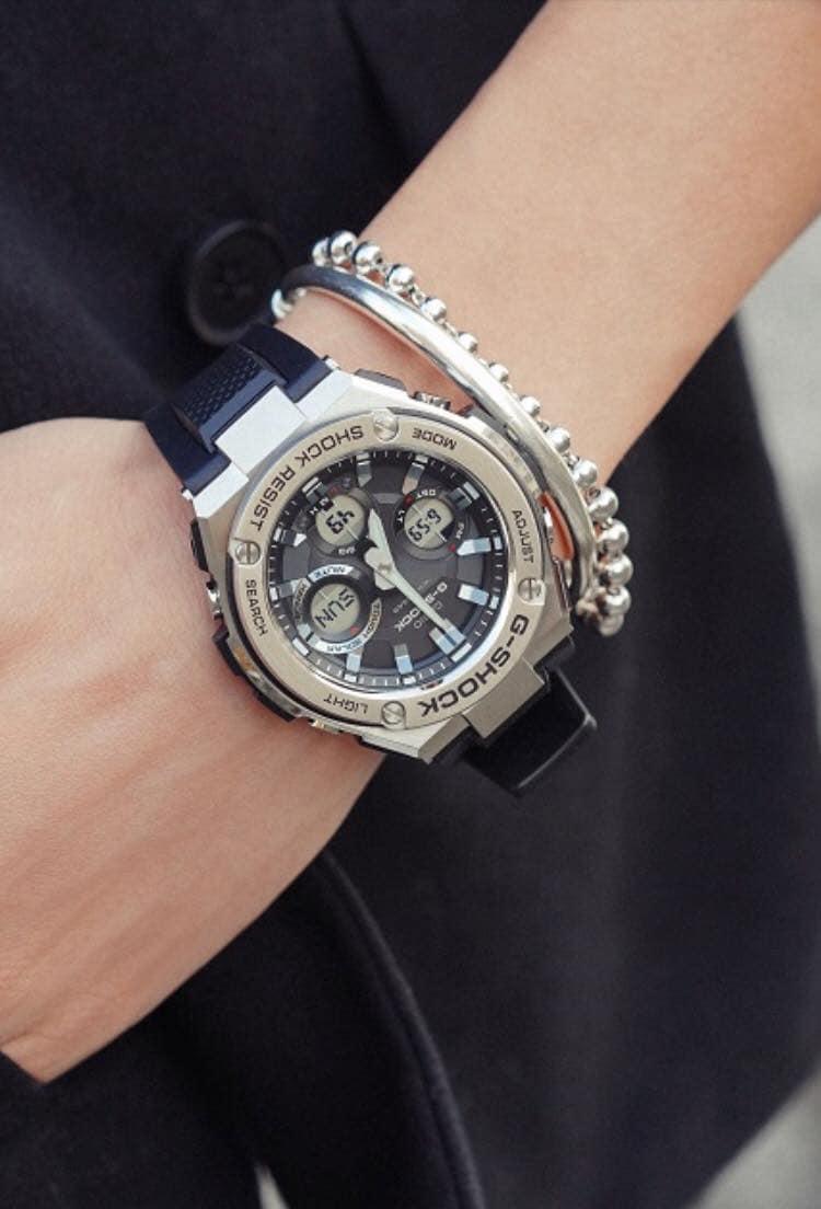 Đồng Hồ Nam Casio G-Shock GST-S110-1A Chính Hãng