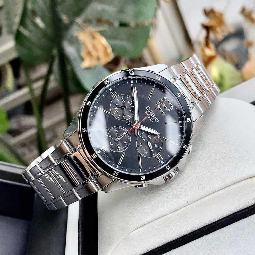 Đồng Hồ Nam Casio MTP-1374D-1AVDF Chính Hãng