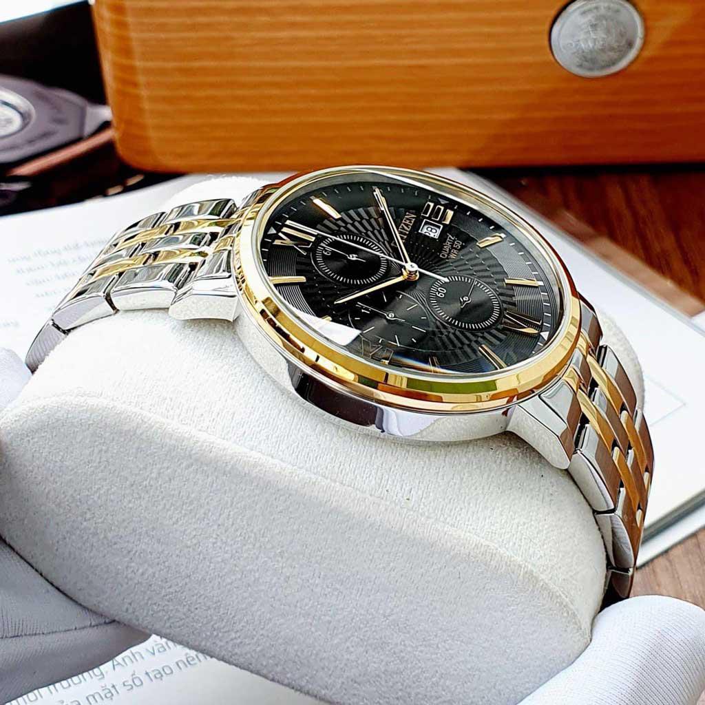 Đồng Hồ Nam Citizen Chronograph Demi Gold AN3616-75E Chính Hãng