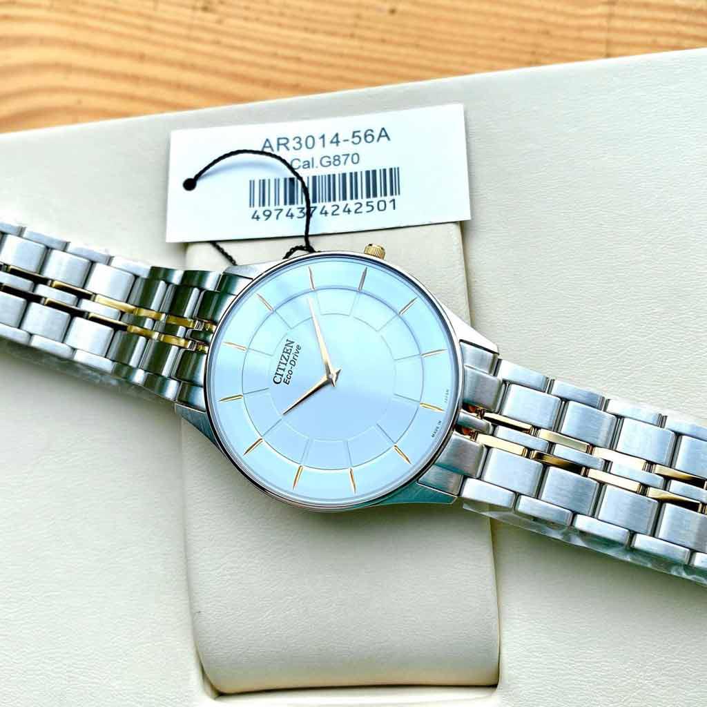 Đồng Hồ Nam Citizen Eco-drive AR3014-56A Siêu Mỏng