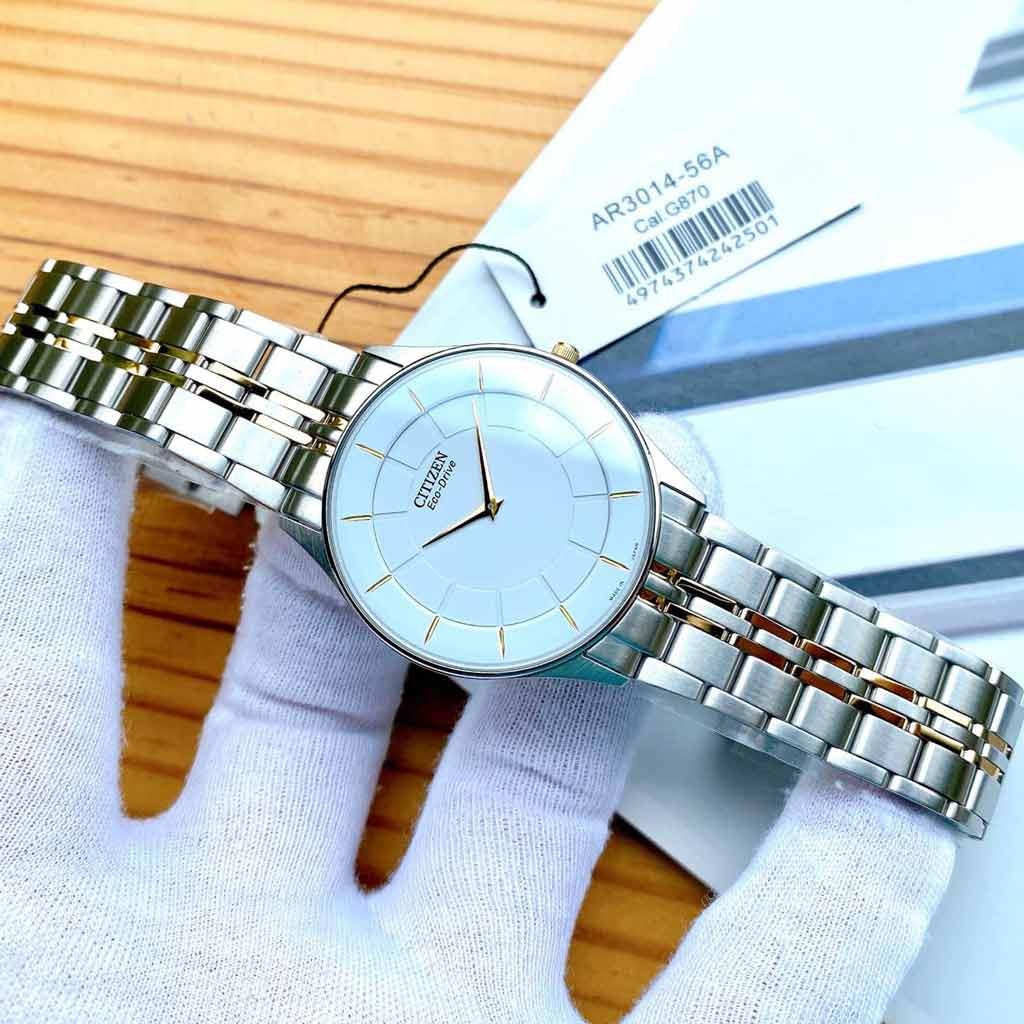 Đồng Hồ Nam Citizen Eco-drive AR3014-56A Siêu Mỏng