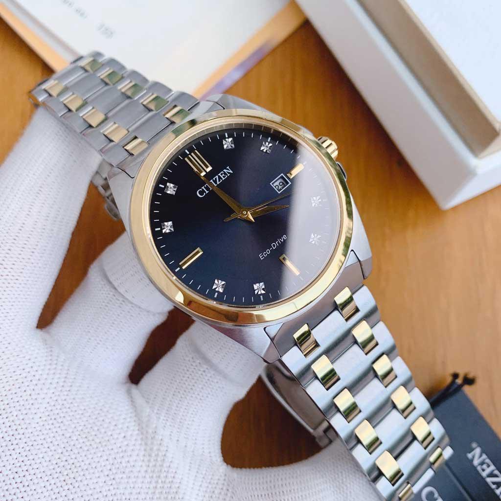 Đồng Hồ Nam Citizen Eco-drive Corso Diamond BM7107-50E Chính Hãng