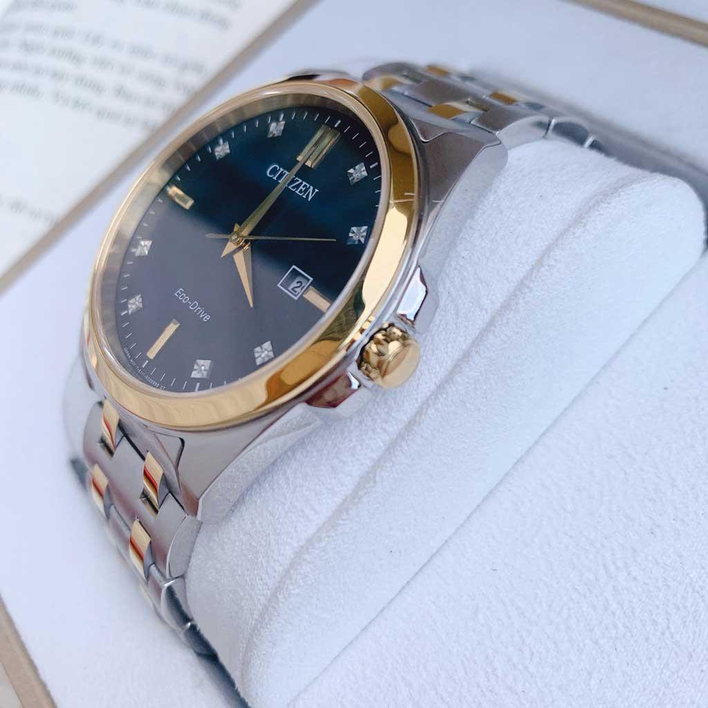 Đồng Hồ Nam Citizen Eco-drive Corso Diamond BM7107-50E Chính Hãng