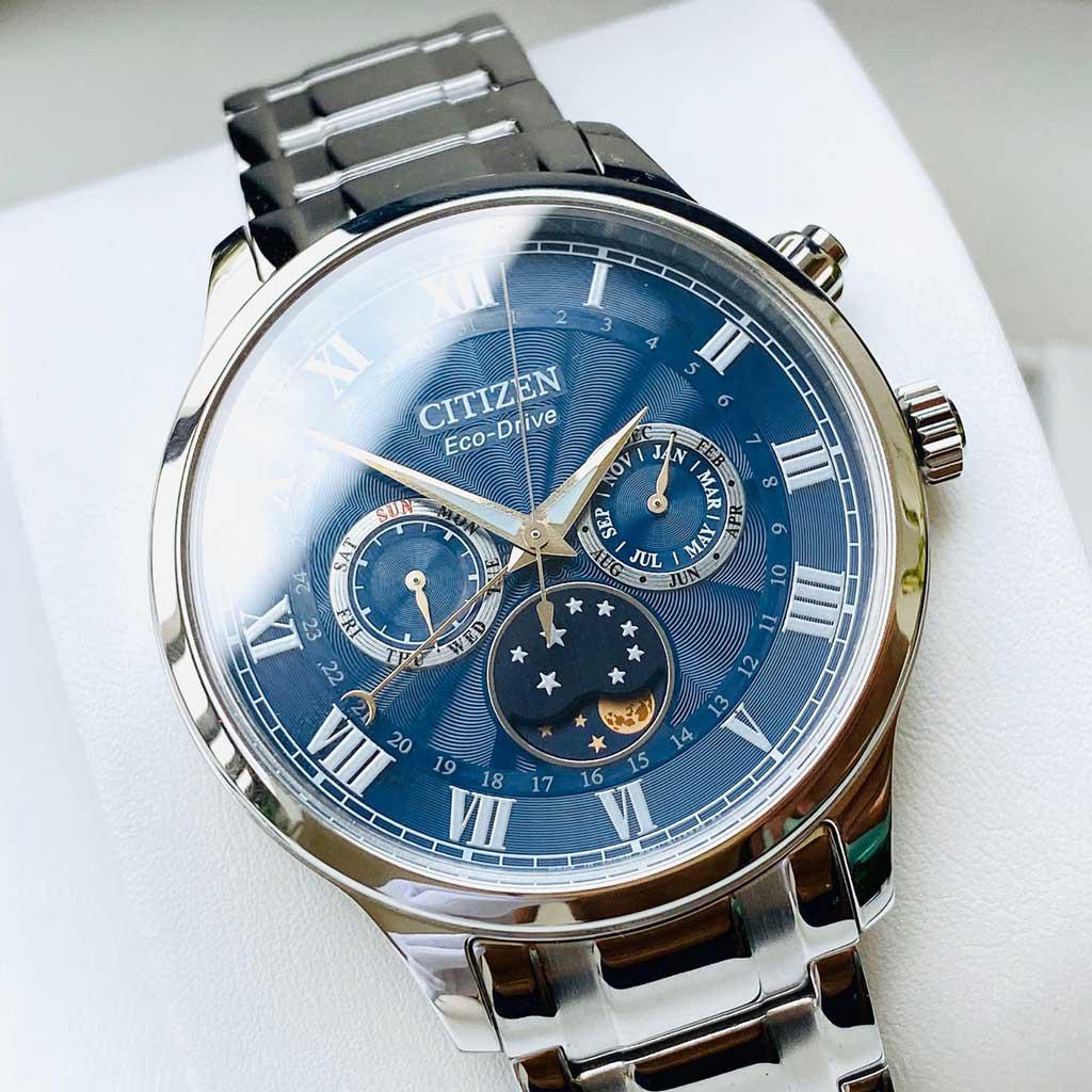 Đồng Hồ Nam Citizen Eco-Drive MoonPhase AP1050-81L Chính Hãng