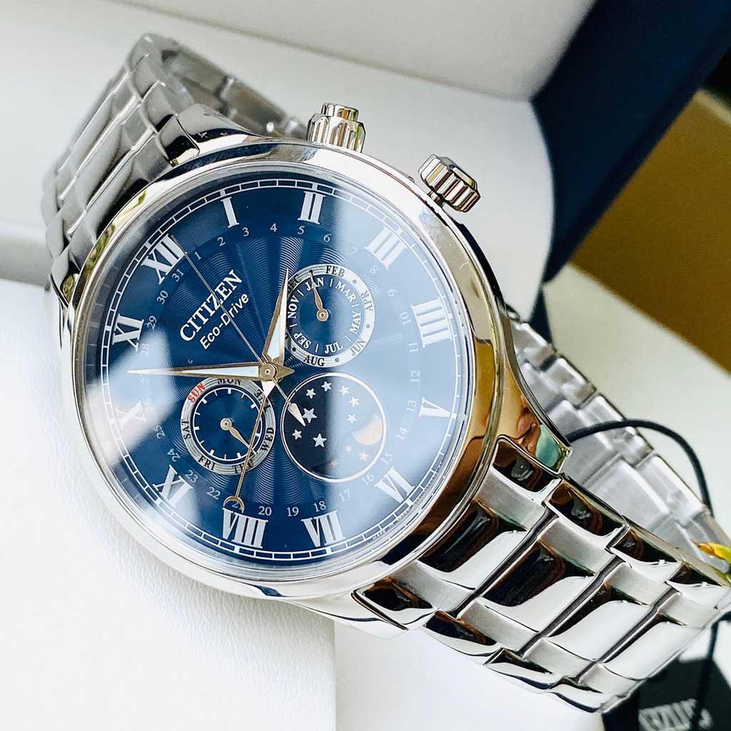 Đồng Hồ Nam Citizen Eco-Drive MoonPhase AP1050-81L Chính Hãng