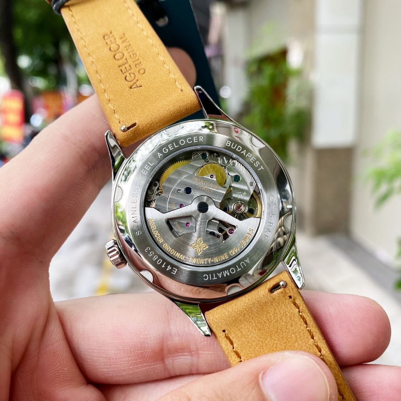 Đồng Hồ Agelocer Budapest 4101A2