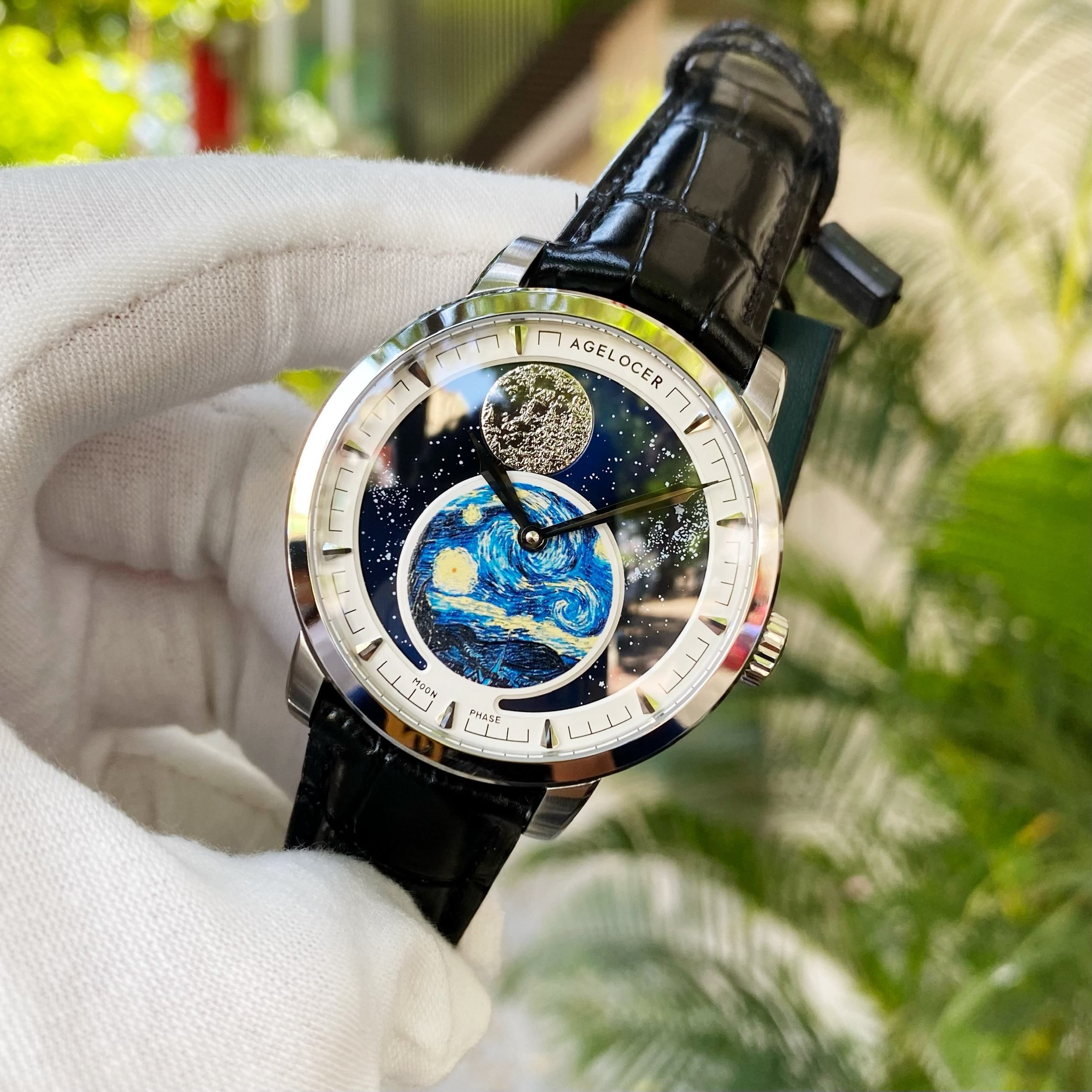 Đồng Hồ Agelocer Moon Phases 6401A1