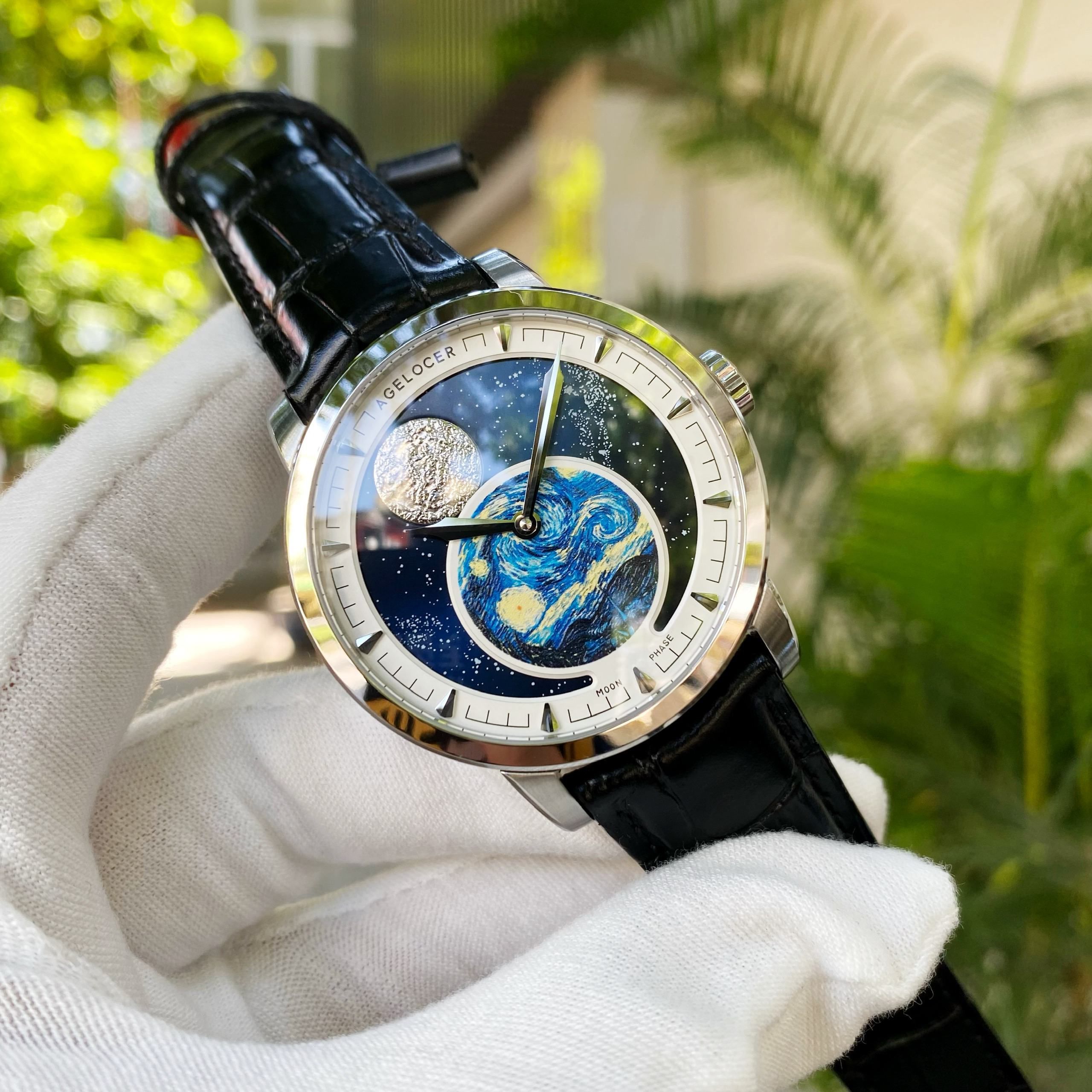 Đồng Hồ Agelocer Moon Phases 6401A1