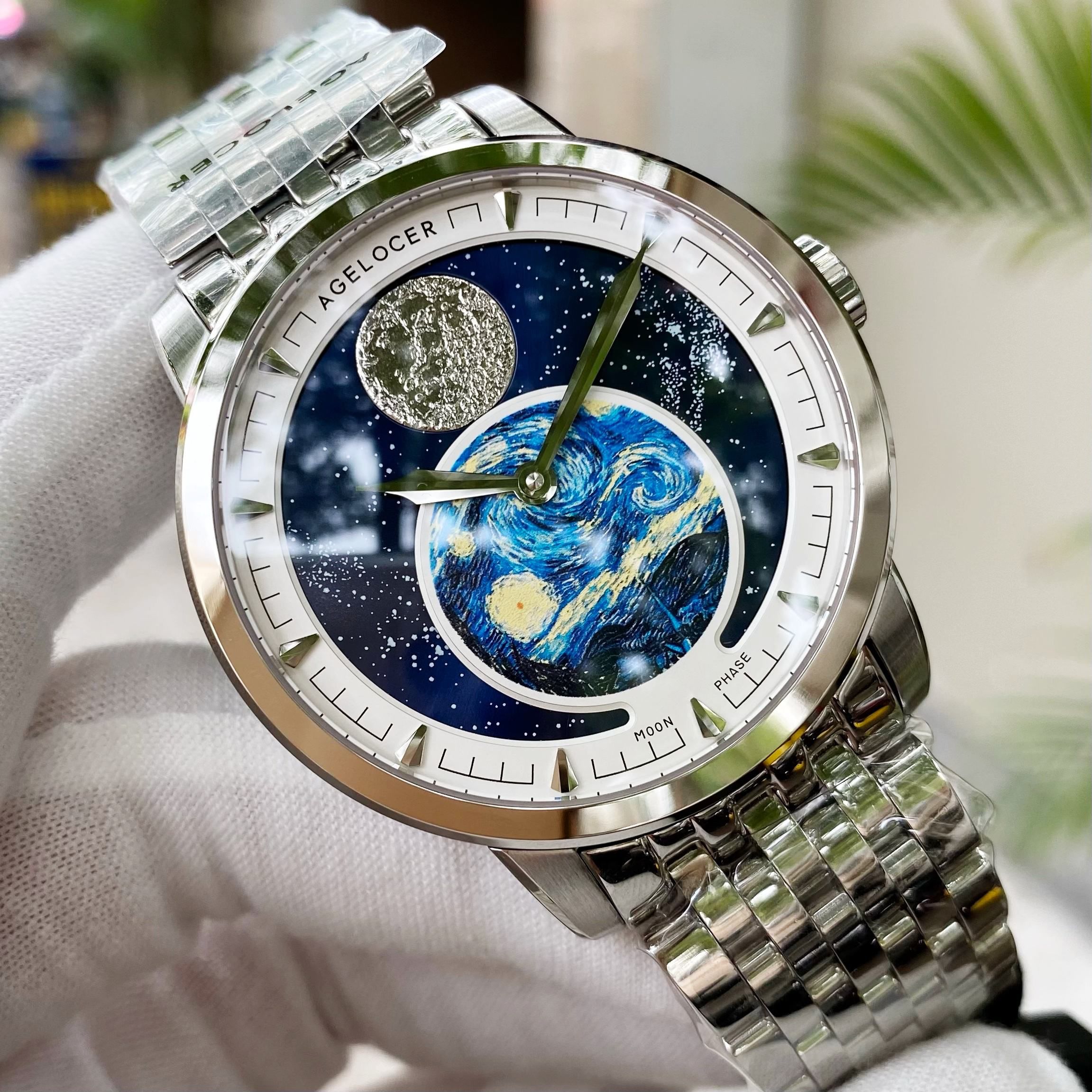 Đồng Hồ Agelocer Moon Phases 6401A9