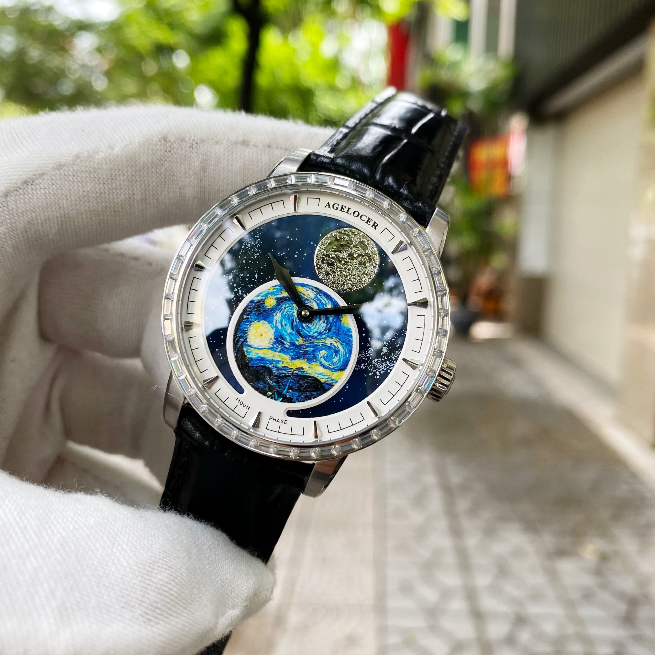 Đồng Hồ Agelocer Moon Phases 6401E1