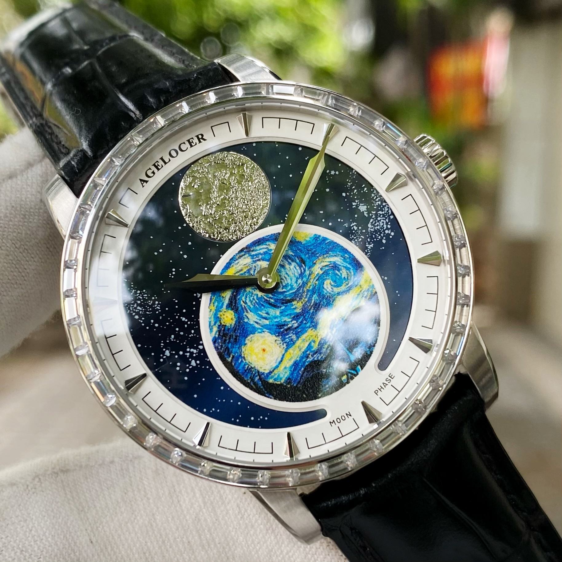 Đồng Hồ Agelocer Moon Phases 6401E1