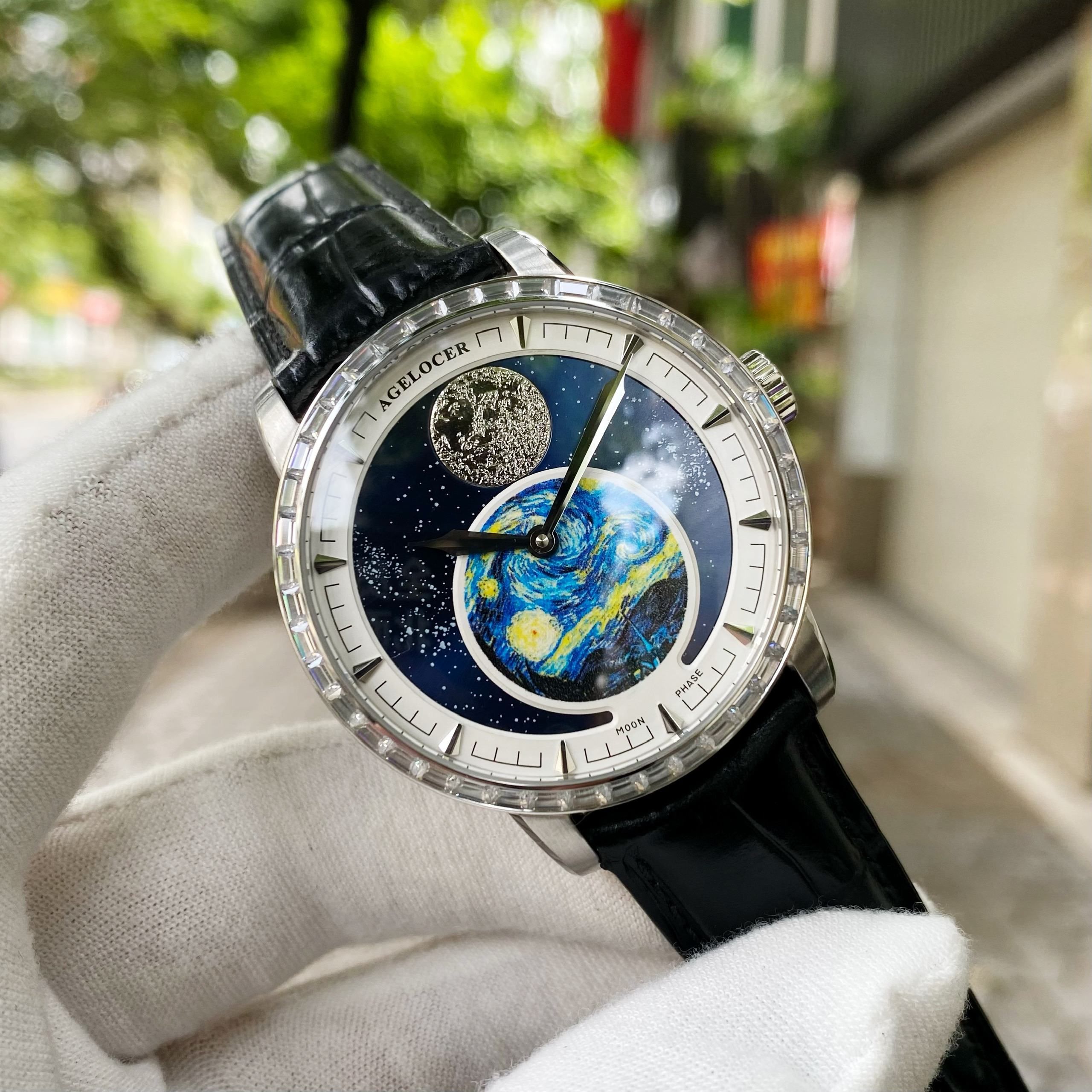 Đồng Hồ Agelocer Moon Phases 6401E1