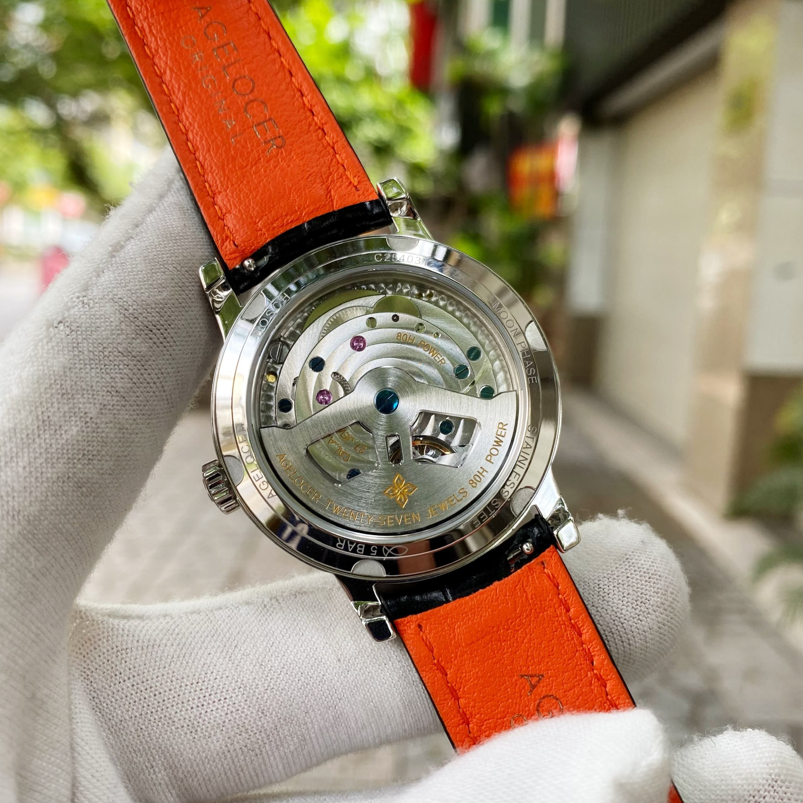 Đồng Hồ Agelocer Moon Phases 6401E1